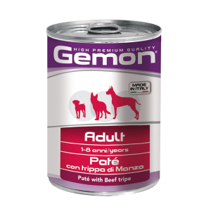 Gemon Dog PATÉ adult Marha&#038;Pacal konzerv 400g