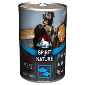  Spirit of Nature Dog HYPOALLERGEN konzerv Hal 800g