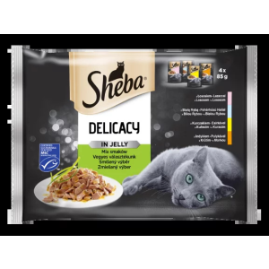 Sheba SHEBA macskaeledel alutasakos 4-pack vegyes válogatás