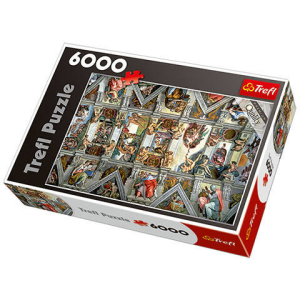 Trefl Sixtus-kápolna 6000 db-os puzzle – Trefl