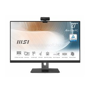 MSI Modern AM271P 11M All-in-One PC (fekete) | Intel Core i7-1165G7 2.8 | 32GB DDR4 | 500GB SSD | 0GB HDD | Intel Iris Xe Graphics | W11 PRO