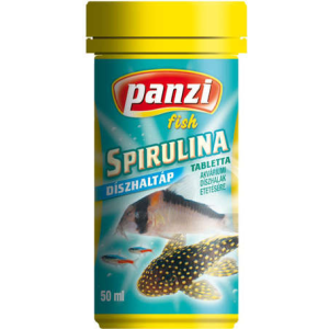 Panzi Spirulina tablettás díszhaleleség 50 ml