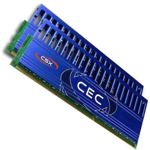 Compustocx CSX Hűtőbordás 4GB Kit DDR3 (2x2GB, 1600Mhz) Overclocking Desktop memória