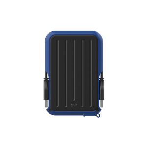 Silicon Power Armor A66 4TB USB 3.2 Gen 1 IPX4 Ütésálló fekete-kék külső merevlemez