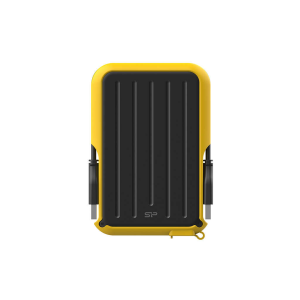 Silicon Power Armor A66 1TB USB 3.2 Gen 1 IPX4 Ütésálló fekete-sárga külső merevlemez