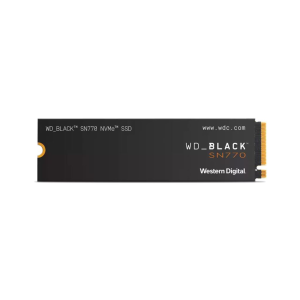 Western Digital 500GB M.2 2280 NVMe SN770 Black (WDS500G3X0E)