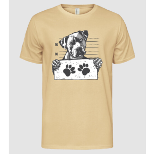 Pólómánia Staffordshire Terrier Börtön - Férfi Alap póló