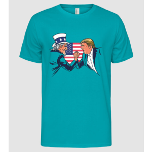 Pólómánia Trump Vs Uncle Sam Usa 2020 elnökválasztás - Férfi Alap póló