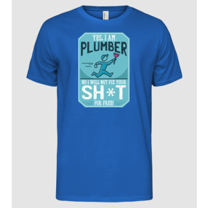 Pólómánia Igen, Vízvezeték szerelő vagyok - Férfi Alap póló