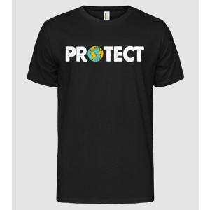 Pólómánia Protect earth pm - Férfi Alap póló