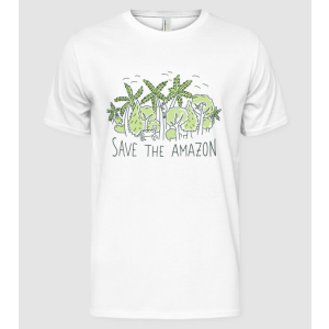 Pólómánia Mentsd meg az Amazon Őserdőt - Férfi Alap póló