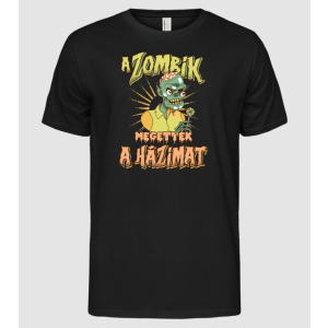 Pólómánia A zombik megették a házim - Férfi Alap póló