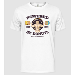 Pólómánia Powered by donuts - Férfi Alap póló