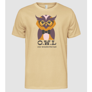 Pólómánia OWL - One wonderful Lad - Férfi Alap póló