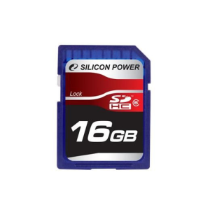 Silicon Power 16GB SD HC memória kártya Silicon Power CL10