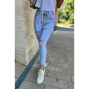 Victoria Moda Női farmernadrág - Világos kék - XL