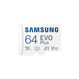 Samsung EVO Plus 64GB microSD (MB-MC64KA/EU) memóriakártya adapterrel