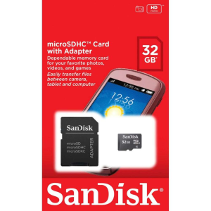 Sandisk SDSDQM-032G-B35A memóriakártya 32 GB MicroSDHC Class 4