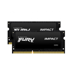 Kingston 16GB 1866MHz DDR3L 1.35V Notebook RAM Kingston Fury Impact CL11 (2x8GB) (KF318LS11IBK2/16) (KF318LS11IBK2/16)