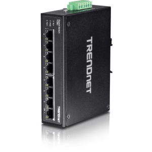 Trendnet TI-G80 Gigabit 8 portos DIN-Rail Switch (TI-G80) - Ethernet Switch