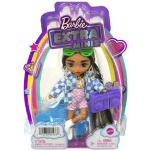 Mattel Barbie Extravagáns mini baba kockás ruhában - Mattel