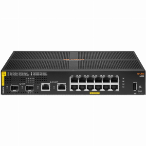 HP Enterprise Aruba 6000 12G + 2G/2SFP PoE+ (139W) Switch M RM (R8N89A)