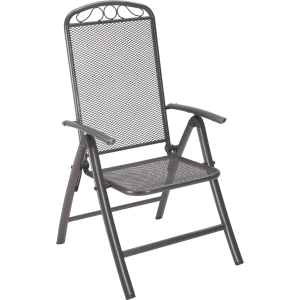  Sacramento II összecsukható szék állítható háttámlával acél
