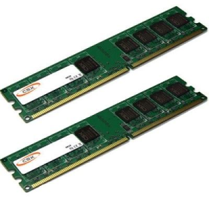 CSX 4GB 800MHz DDR2 CSX RAM (2x2GB) (CSXO-D2-LO-800-4GB-2KIT) (CSXO-D2-LO-800-4GB-2KIT)