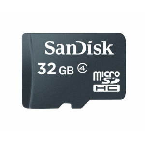 Sandisk 32GB microSDHC Sandisk CL4 + adapter (SDSDQM-032G-B35A) (SDSDQM-032G-B35A)