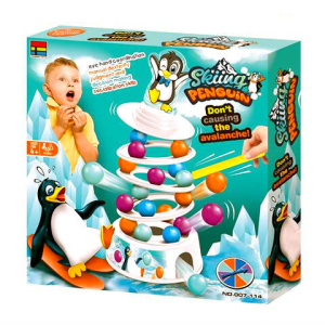 Magic Toys Síelő pingvinek társasjáték