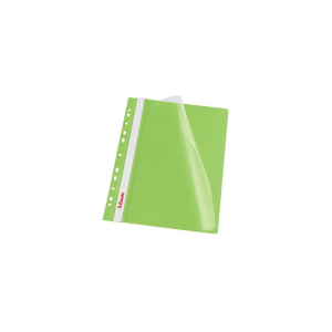ESSELTE Gyorsfűző lefűzhető A4, PP 10 db/csomag, Esselte Vivida zöld