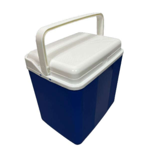 Mabadi Hűtőtáska 30 L-es kék műanyag merevfalú