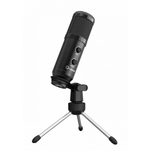 LOGAR LORGAR 313 Professional Audio Condenser USB Microphone Black