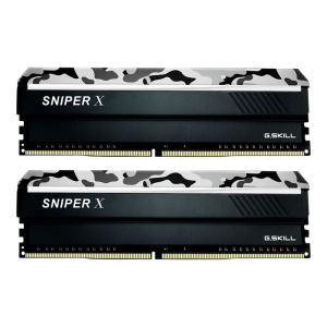 G.Skill SNIPER X Series - Urban Camo - DDR4 - 16 GB: 2 x 8 GB - DIMM 288-pin - unbuffered (F4-3600C19D-16GSXWB) - Memória