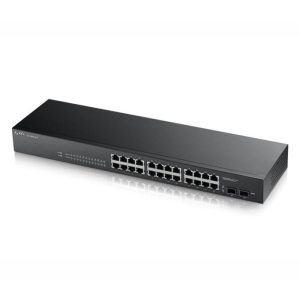 ZyXEL GS1900-24v2 24port GbE LAN smart menedzselhető switch (GS1900-24-EU0102F) (GS1900-24-EU0102F)