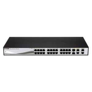 D-Link DES-1210-28P 10/100Mbps 24+4 port Gigabit POE switch (DES-1210-28P)