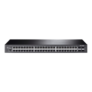 TP-Link JetStream T2600G-52TS - switch - 48 ports - managed - rack-mountable (TL-SG3452)