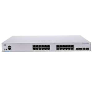 Cisco CBS350-24P-4G-EU 24 Port Gigabit PoE+ + 4 SFP Switch (CBS350-24P-4G-EU)