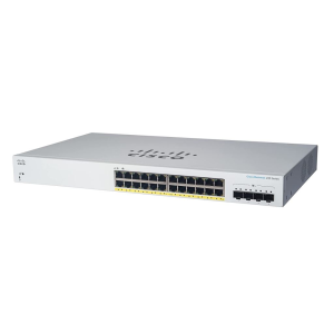 Cisco CBS220-24P-4G 24 Port Gigabit + 4 SFP Switch (CBS220-24P-4G)