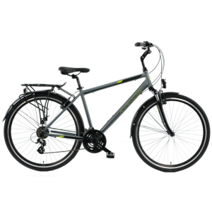 KANDS ® Travel-X Férfi kerékpár Alumínium 28", Grafit 21 coll - 182-200 cm magasság