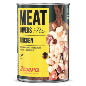 Josera Meat Lovers Pure konzerv 400g - Csirke