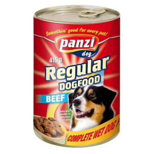 Panzi Regular Dog marhás 415g