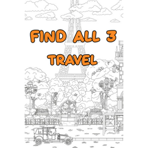 Very Very LITTLE Studio FIND ALL 3: Travel (PC - Steam elektronikus játék licensz)
