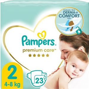 Pampers Premium Kis kiszerelés. 2 (22 db)