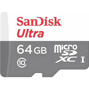 Sandisk microSDXC Ultra Lite 64GB + SD adapter