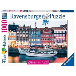 Ravensburger 167395 Skandinávia Koppenhága, Dánia 1000 darab