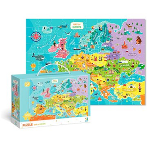 TM Toys Puzzle Európa térkép -100 darab