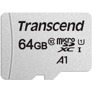 Transcend microSDXC 300S 64GB + SD adapter