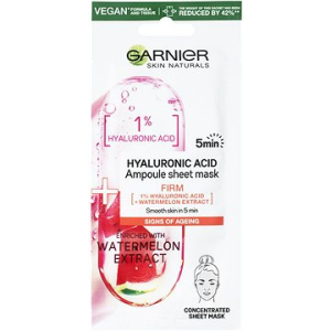 Garnier Skin Naturals Ampoule Sheet Mask Hyaluronic Acid and Watermelon Extract 15 g