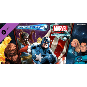 ZEN Studios Pinball FX3 - Marvel Pinball: Marvel Legends Pack (PC - Steam elektronikus játék licensz)